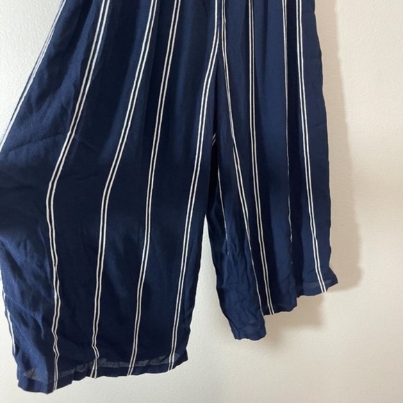 Urban Outfitters Silence & Noise Jumpsuit Blue Stripe - Picture 4 of 6